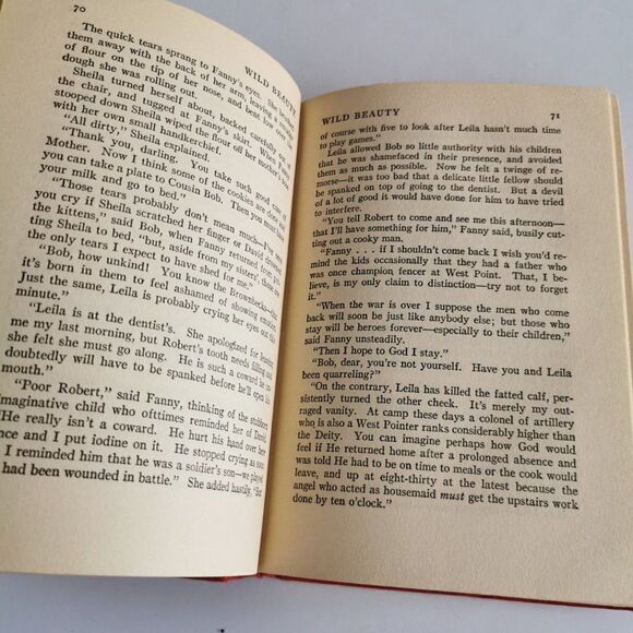 1930 Wayward Book Farnham Movie Title Wild Beauty Pre-Code Paramount Red Book - Picture 8 of 11